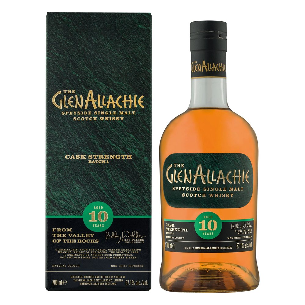 Whisky GlenAllachie 10YO 57,1% 700 ml kartonik