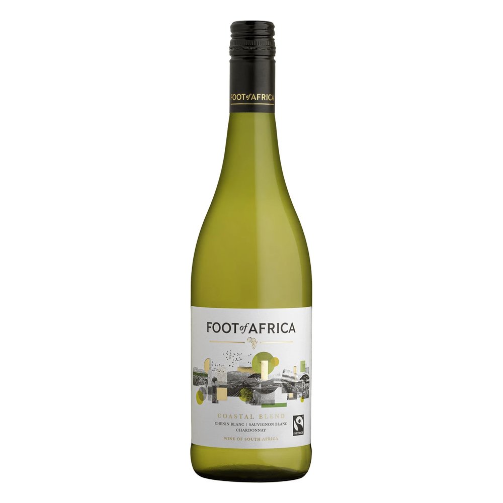 Wino Foot Of Africa Chenin Sauv Blanc Chardonnay 2025 13% białe wytrawne 750 ml