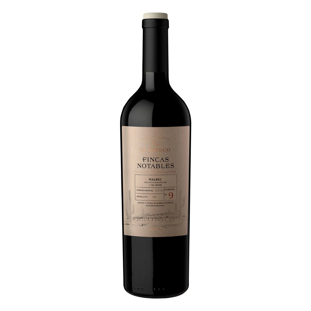 Wino El Esteco Finca Notables Malbec 2020 14,5% czerwone wytrawne 750 ml