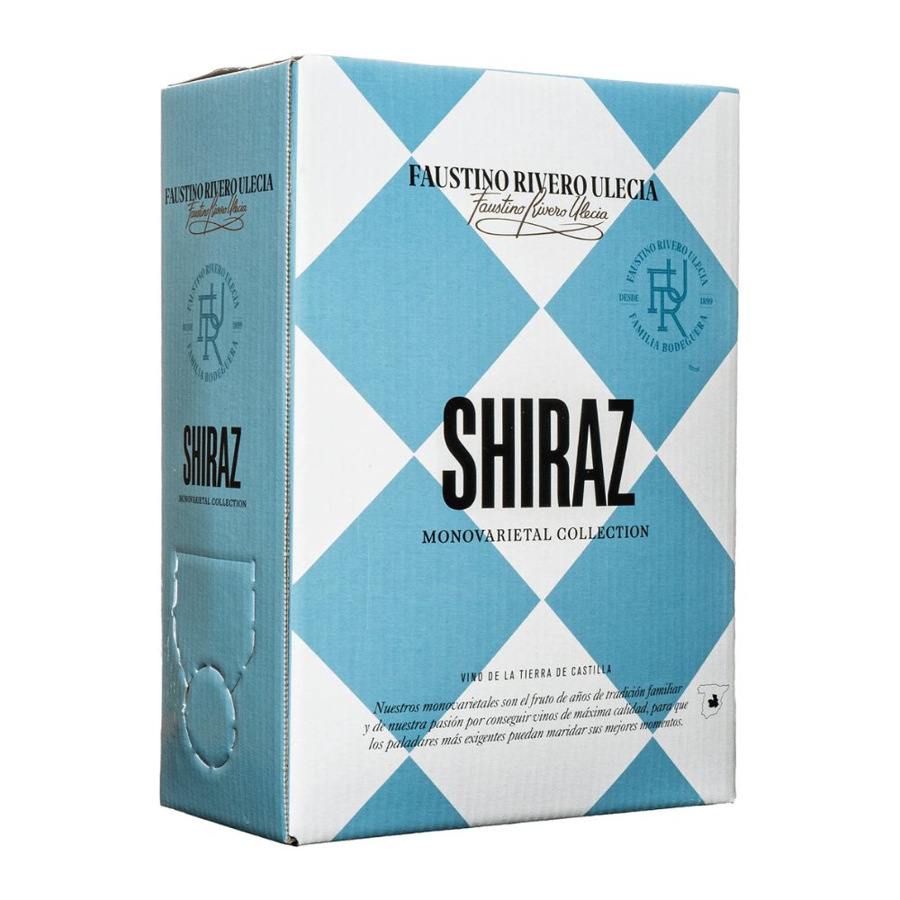 Wino Faustino Rivero Ulecia Shiraz BiB 12% czerwone wytrawne 3000 ml