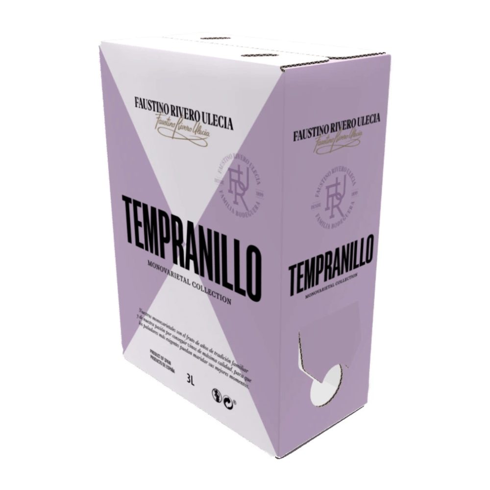 Wino Faustino Rivero Ulecia Tempranillo BiB 12% czerwone wytrawne 3000 ml