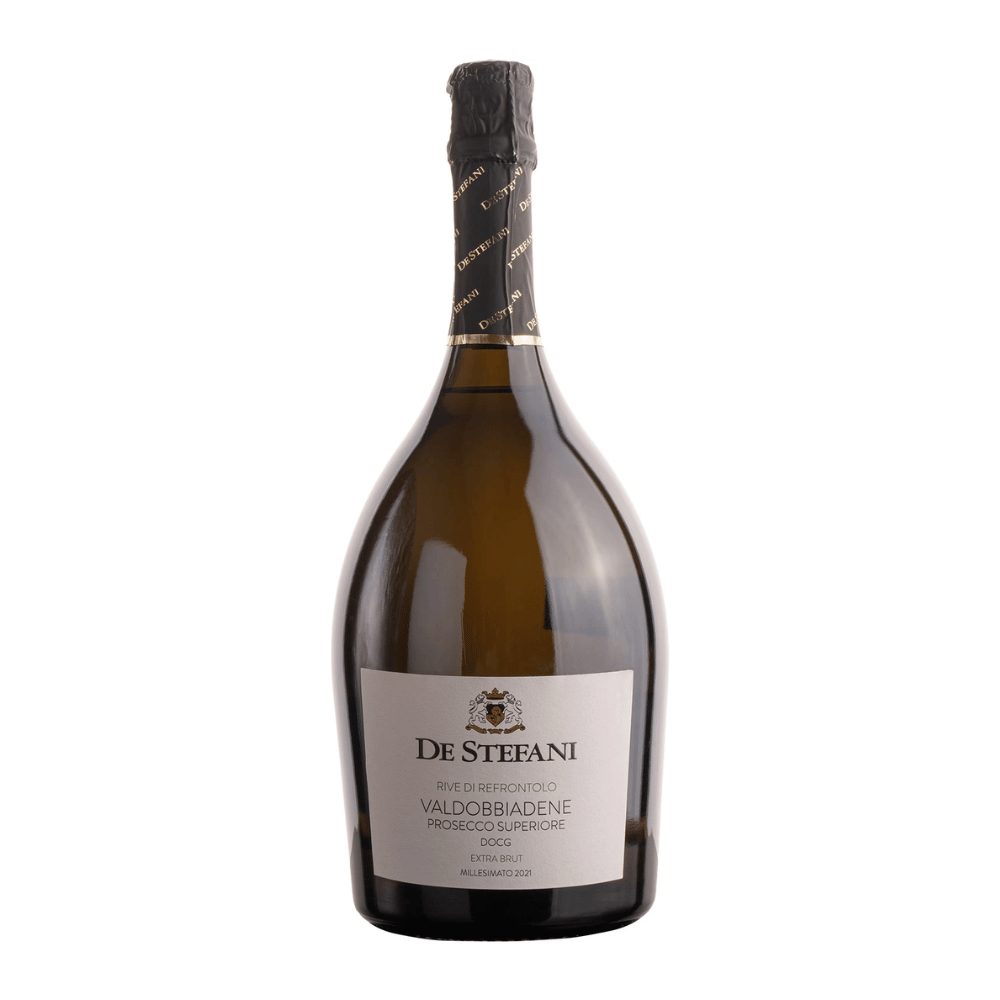 Wino De Stefani Rive Prosecco Valdobbiadene 2021 11,5% białe wytrawne 750 ml