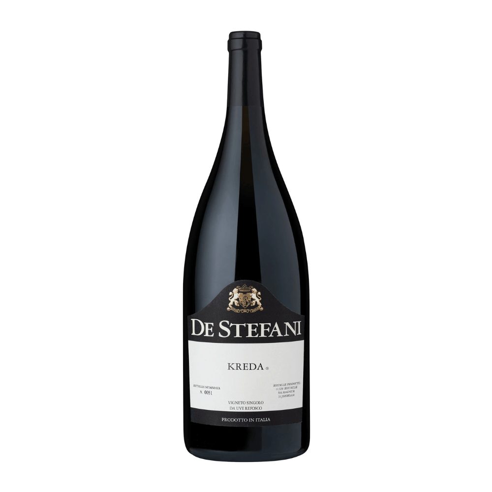 Wino De Stefani Kreda Refosco 2014 15,5% czerwone wytrawne 1500 ml