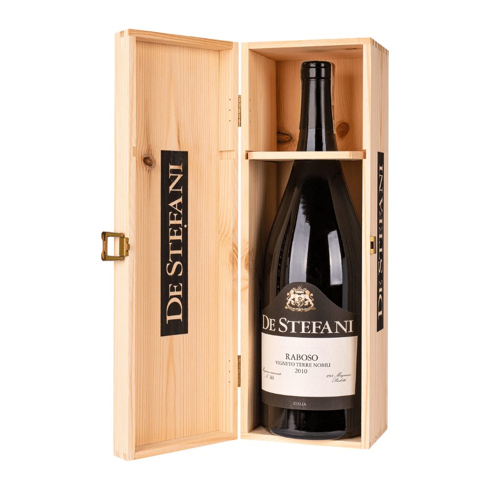 Wino De Stefani Raboso 2010 15% czerwone wytrawne 1500 ml skrzynka