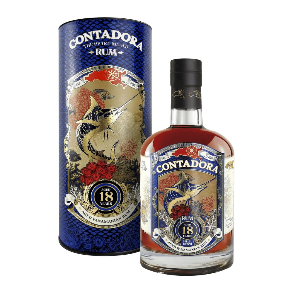 Rum Contadora 18YO 40% 700 ml Tuba