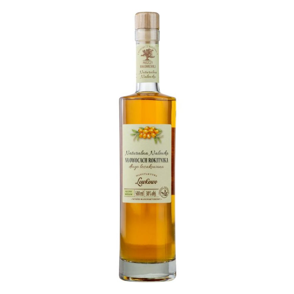 Nalewka Naturalna Na Owocach Rokitnika 30% 500 ml