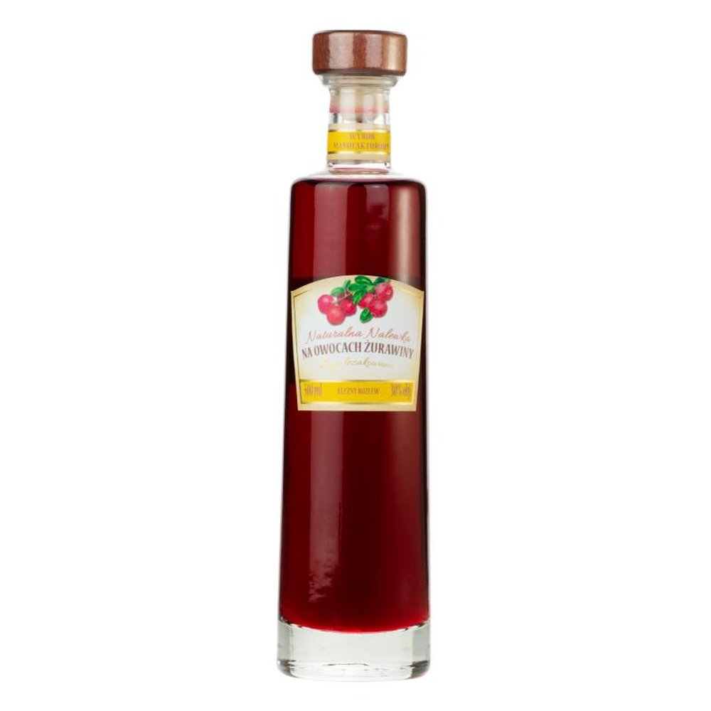 Nalewka Naturalna Owoce Żurawiny 30% 500 ml