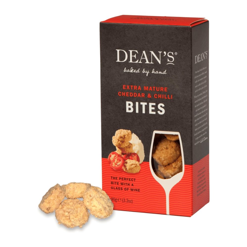 Dean's Cheddar & Chilli Bites 90 g