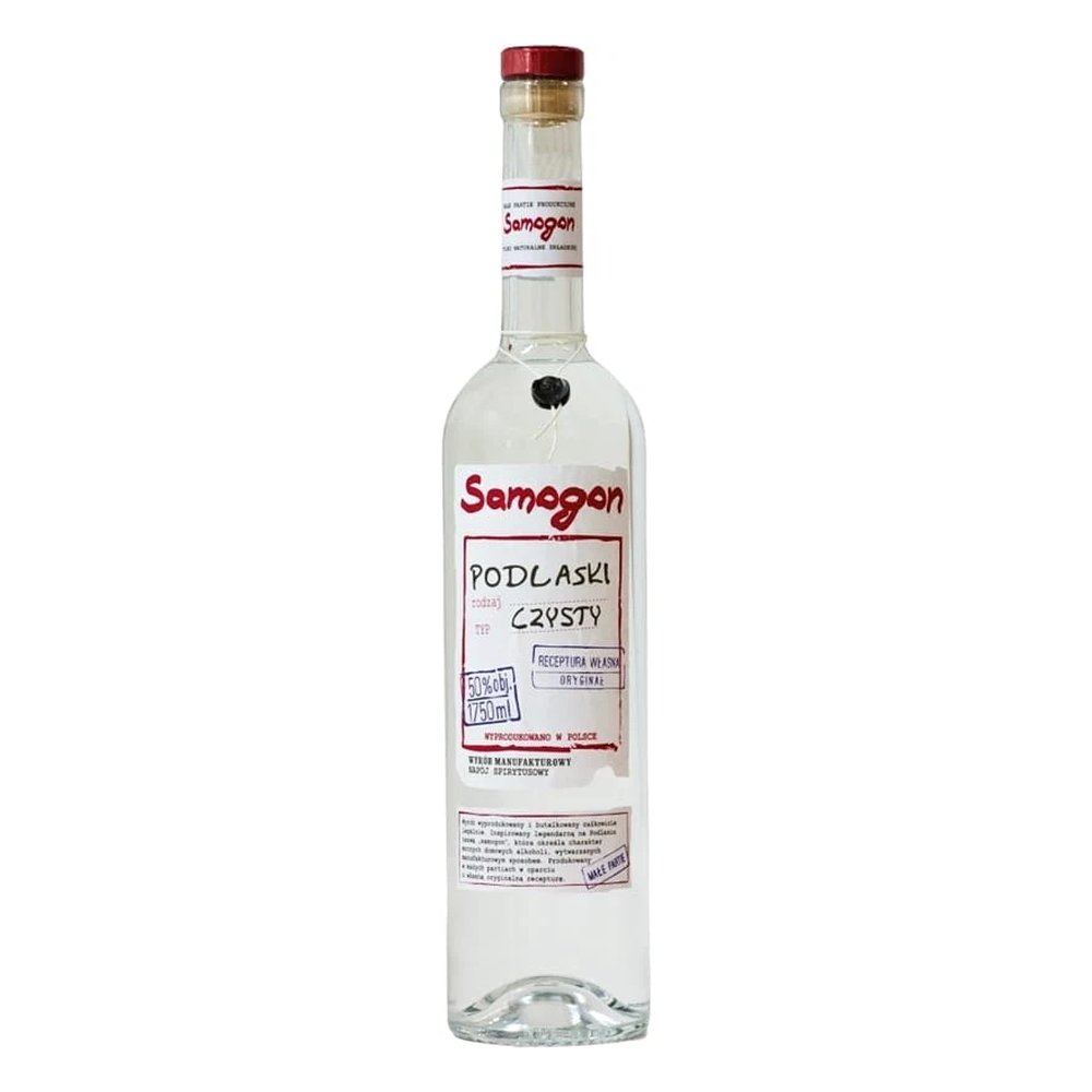 Wódka Samogon Puszcza Białowieska czysty 50% 1750 ml