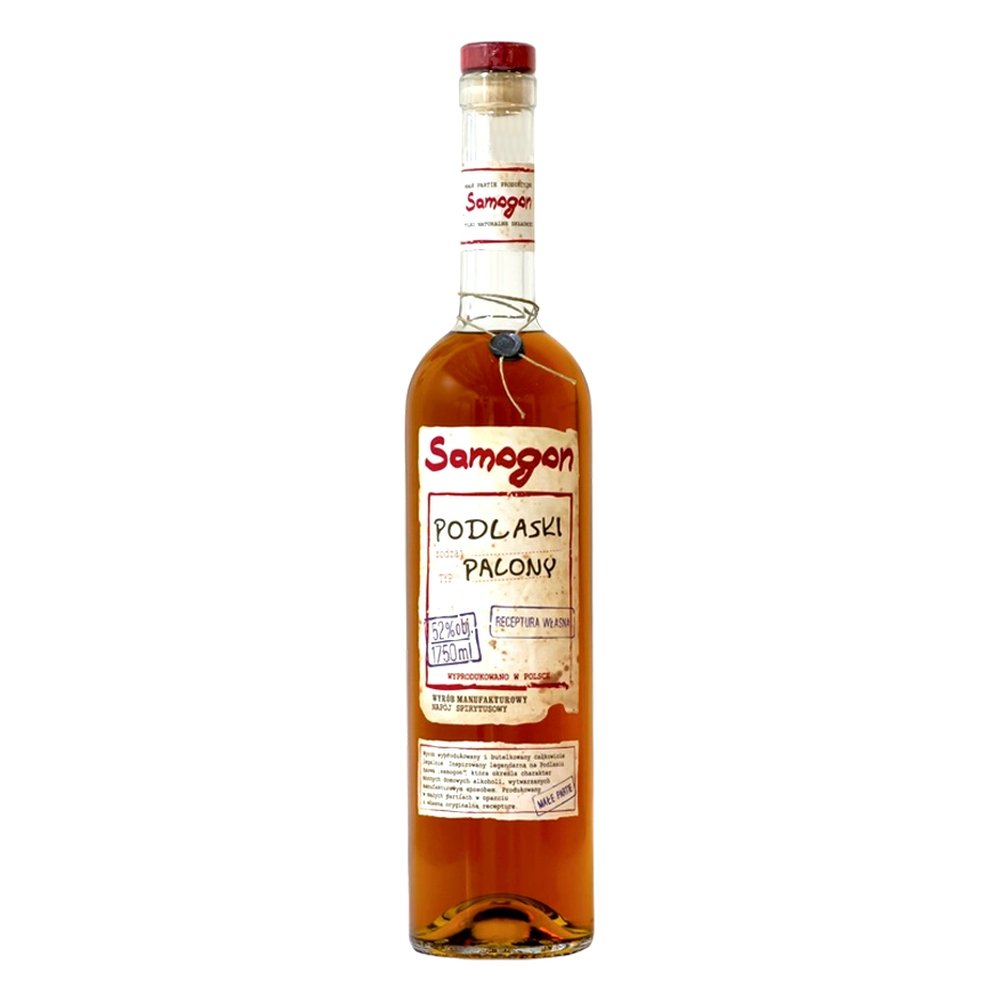 Wódka Samogon Puszcza Białowieska palona 52% 1750 ml