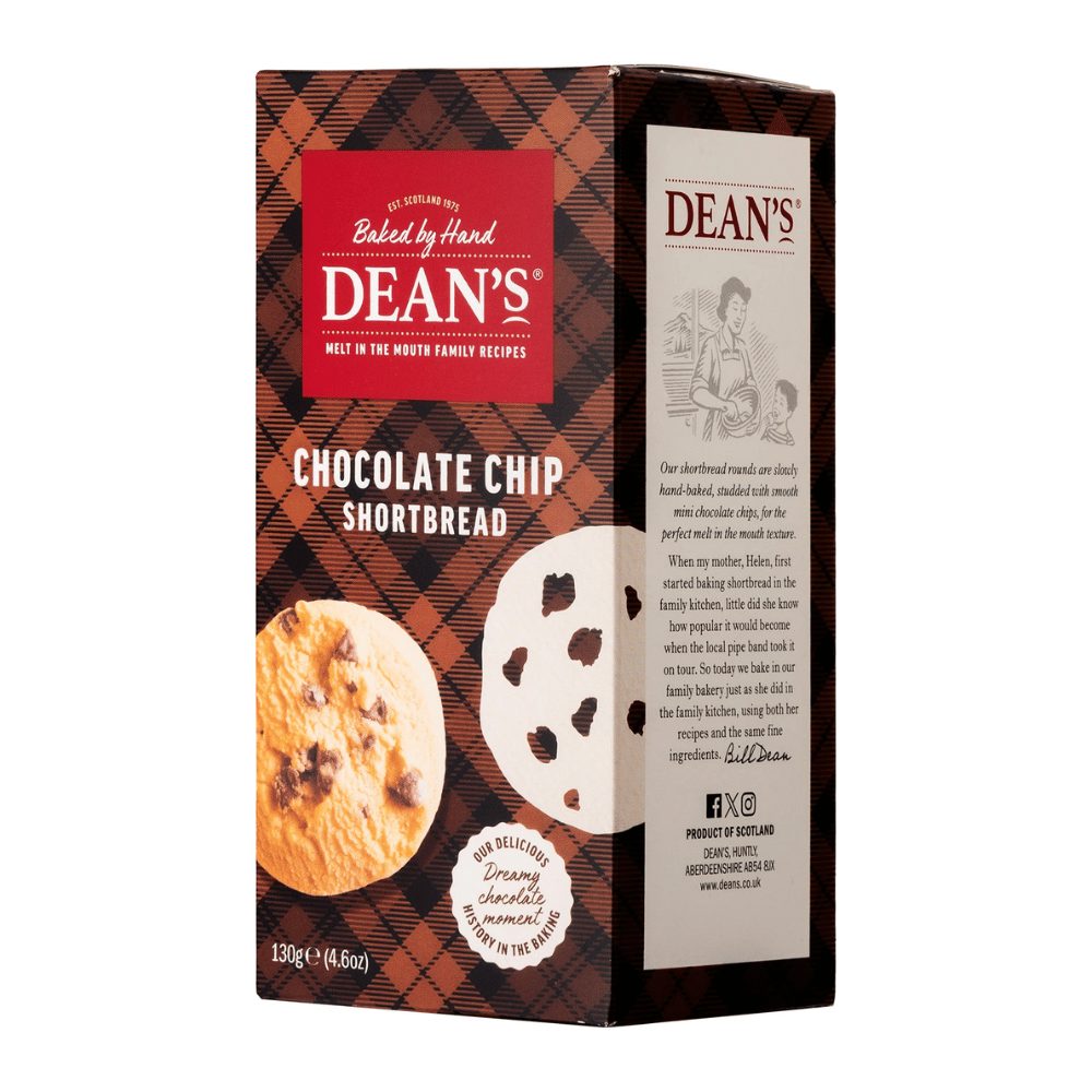 Ciastka Dean's Chocolate Chip Shortbread 150 g