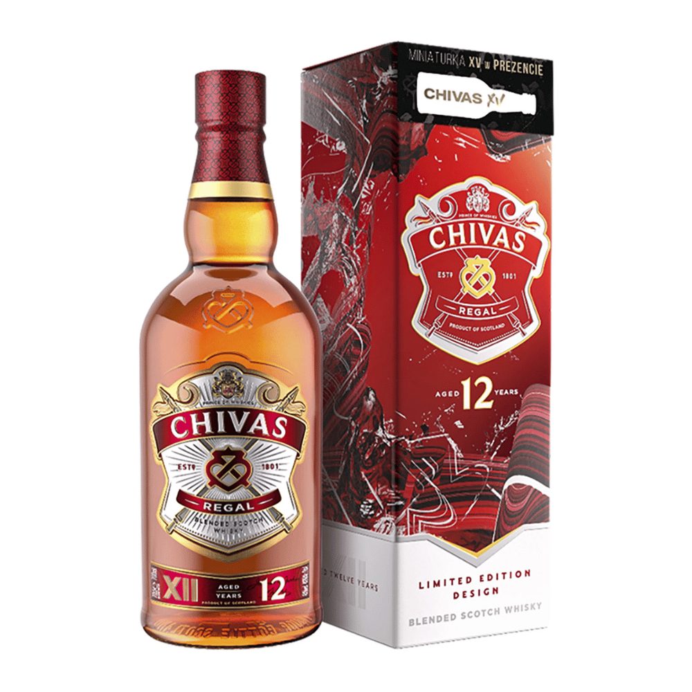 Whisky Chivas Regal 12 YO 40% 700 ml + miniaturka