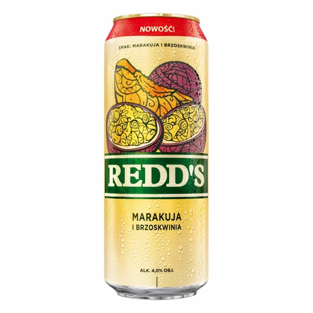 Piwo Redd's Marakuja Brzoskwinia 500 ml Puszka