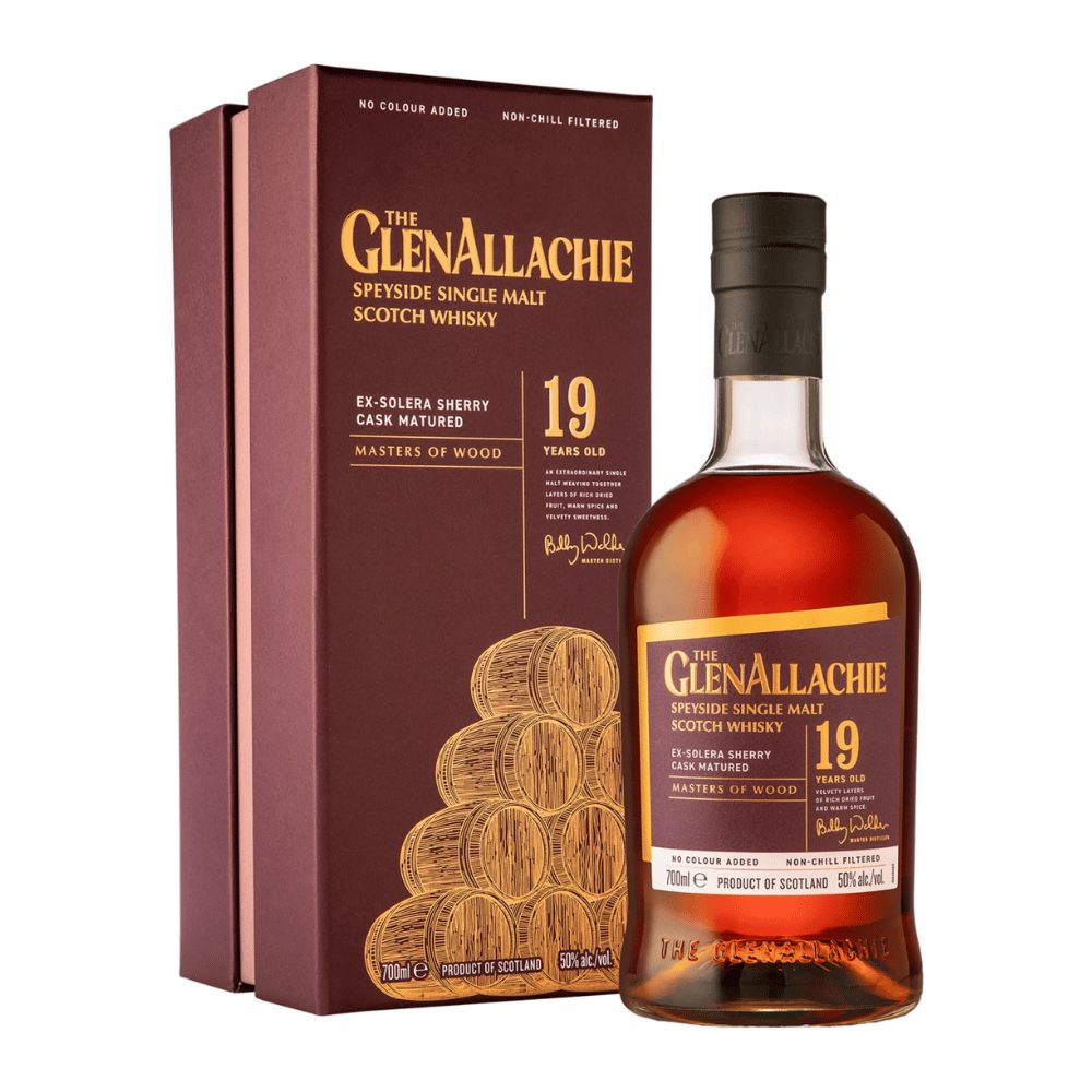 Whisky GlenAllachie 19YO Ex Solera Sherry Cask 50% 700 ml kartonik
