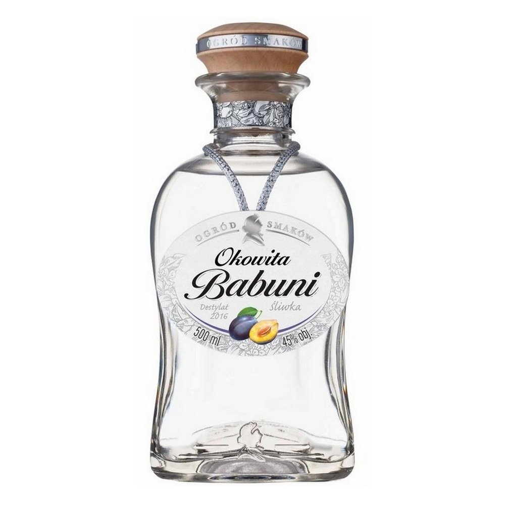 Okowita Babuni Śliwka 45% 500 ml