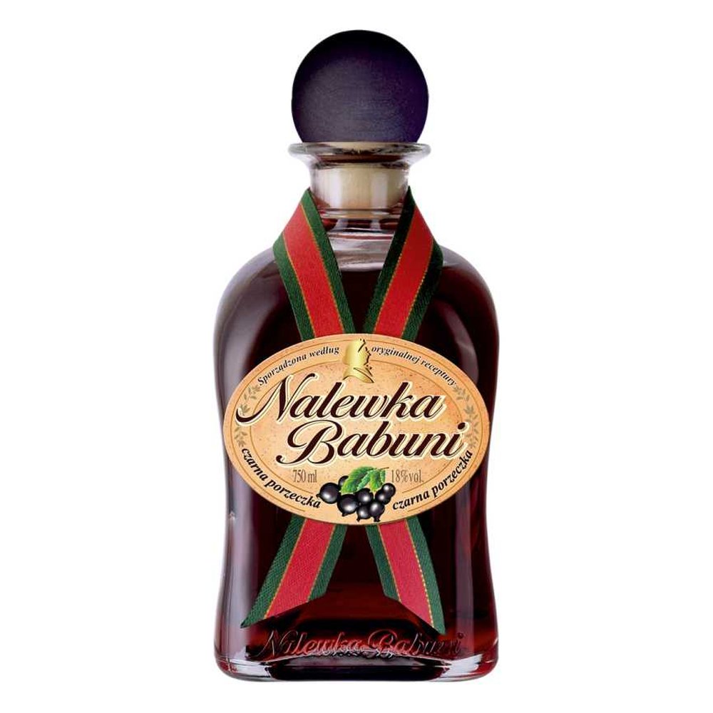 Nalewki Babuni Czarna Porzeczka 18% 750 ml