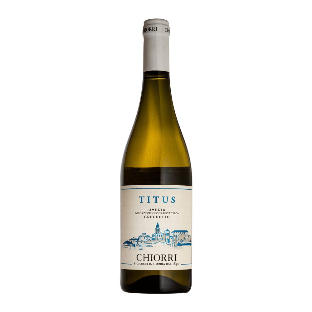 Wino Chiorri Titus Grechetto 2024 12,5% białe wytrawne 750 ml