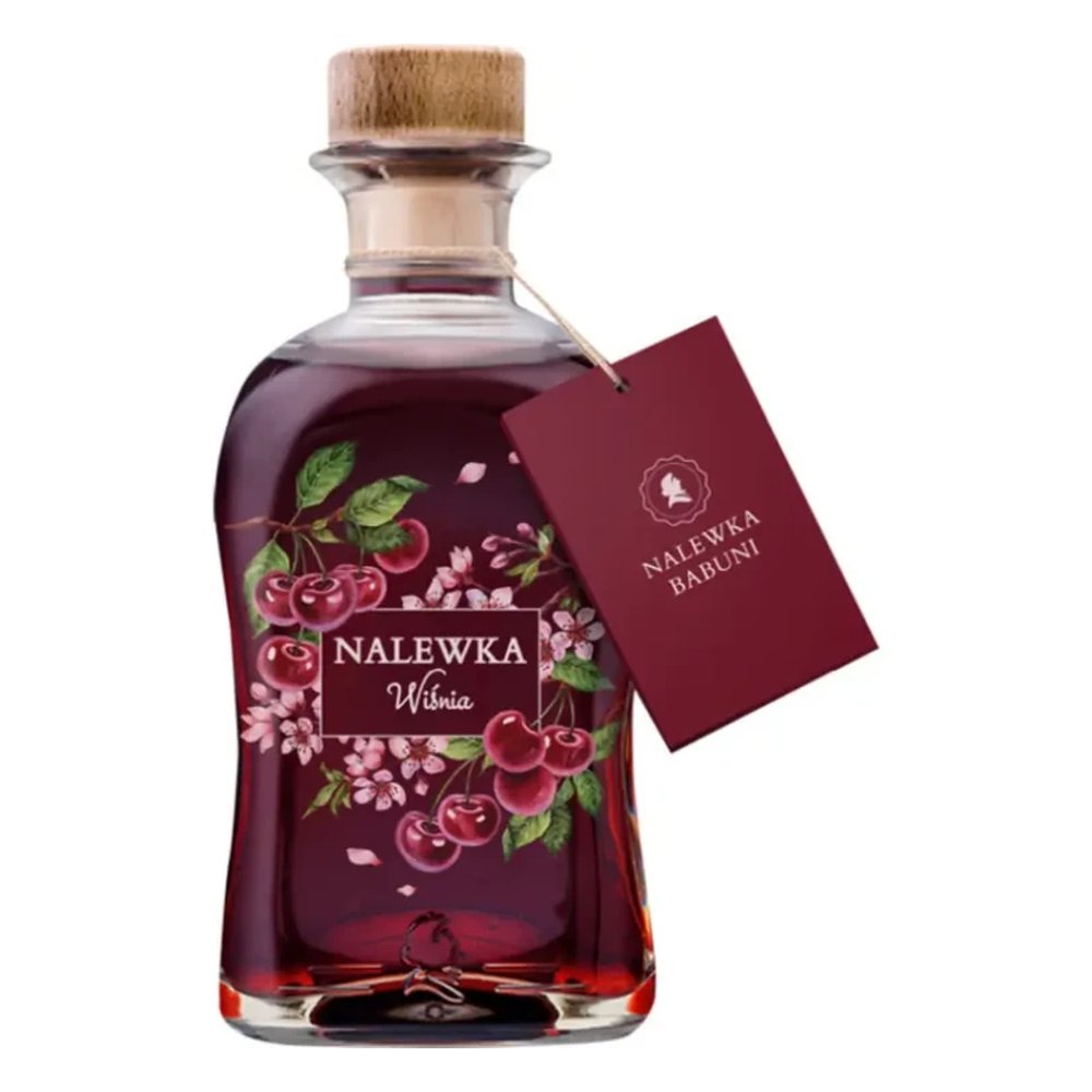 Nalewka Babuni Wiśnia 18% 750 ml