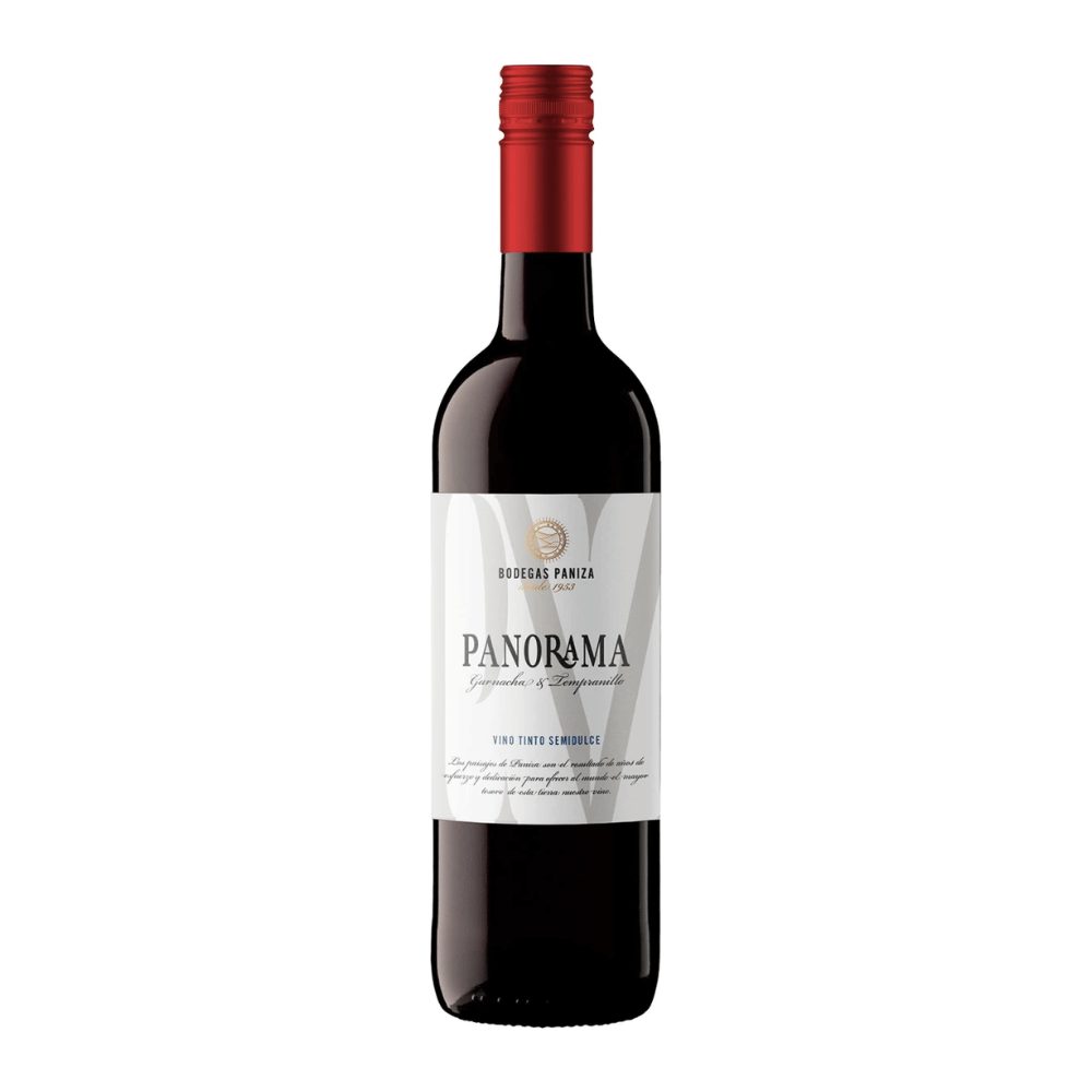 Wino Panorama Garnacha & Tempranilo Tinto Semi Dulce 2025 13,5% czerwone półsłodkie 750 ml