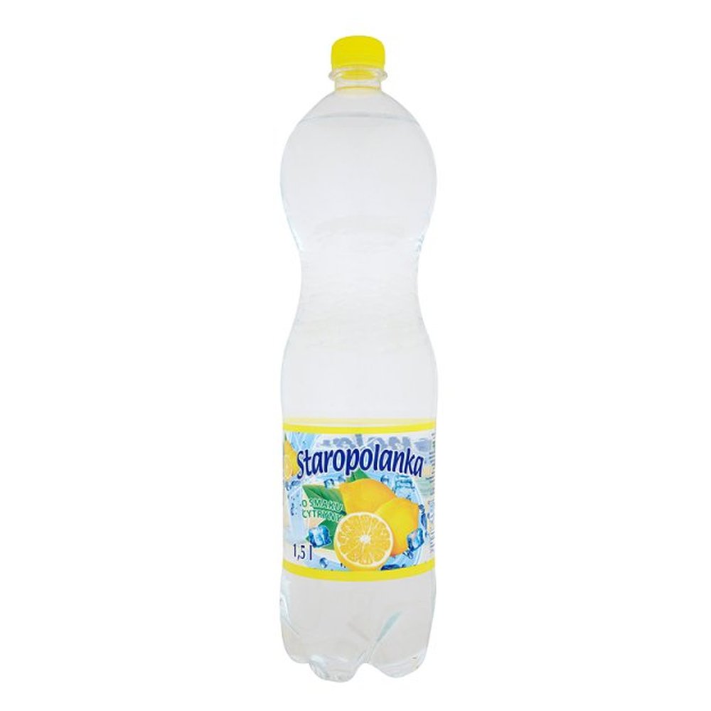 Woda gazowana Staropolanka Cytrynowa Gaz 1500 ml