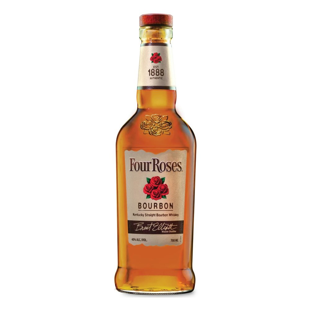 Whisky Bourbon Four Roses +2 Szklanka 40% 700 ml
