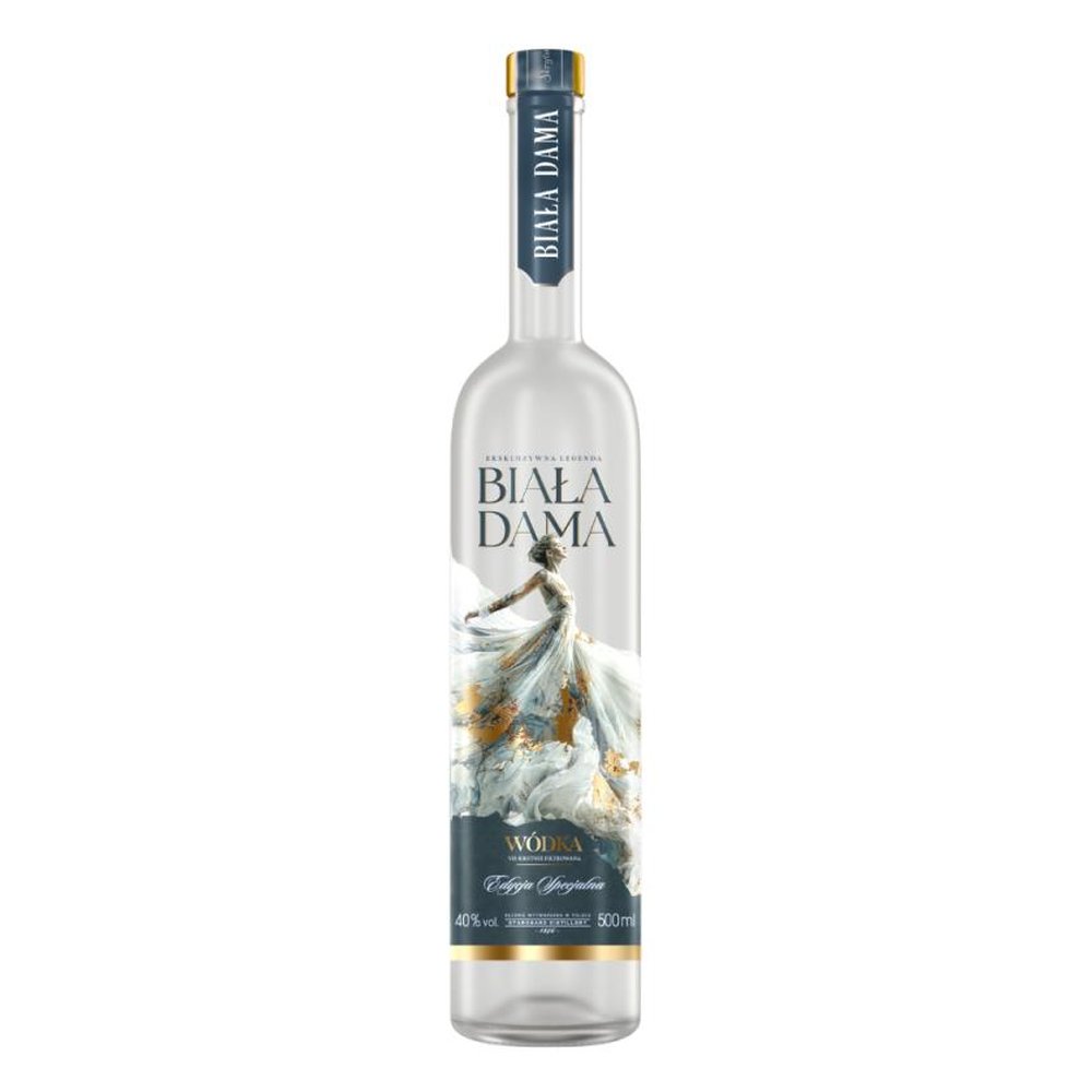 Wódka Biała Dama Edycja Specjalna Transparetna 40% 500 ml
