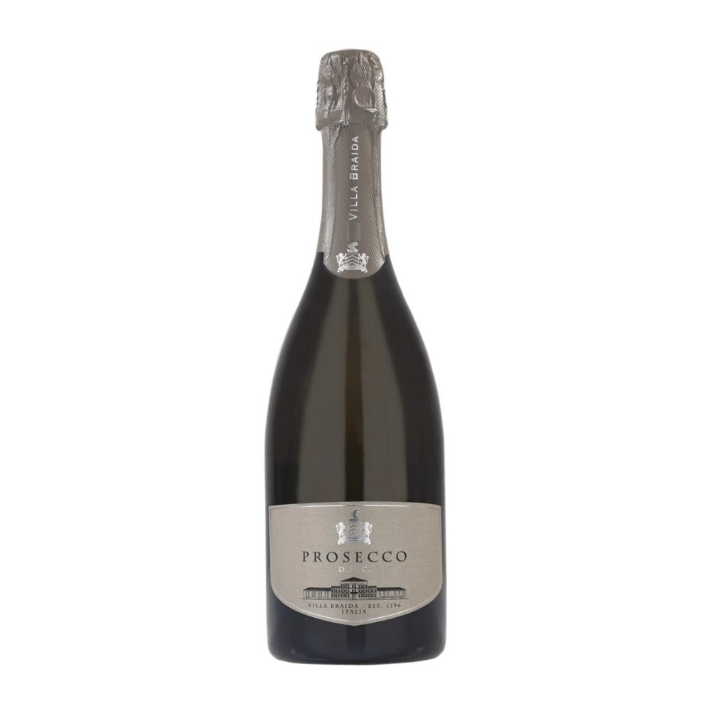WIno musujące Villa Braida Prosecco Brut DOC 11% białe wytrawne750 ml