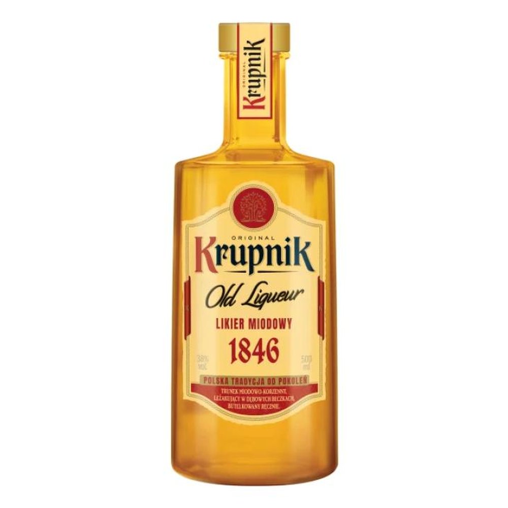 Likier Krupnik Miodowy Old Liquer 38% 1000 ml