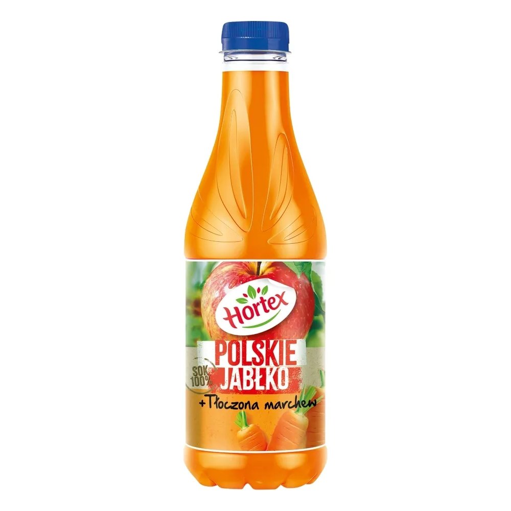 Napój Hortex Sok Tłoczony Jabłko Marchew Pet 1000 ml
