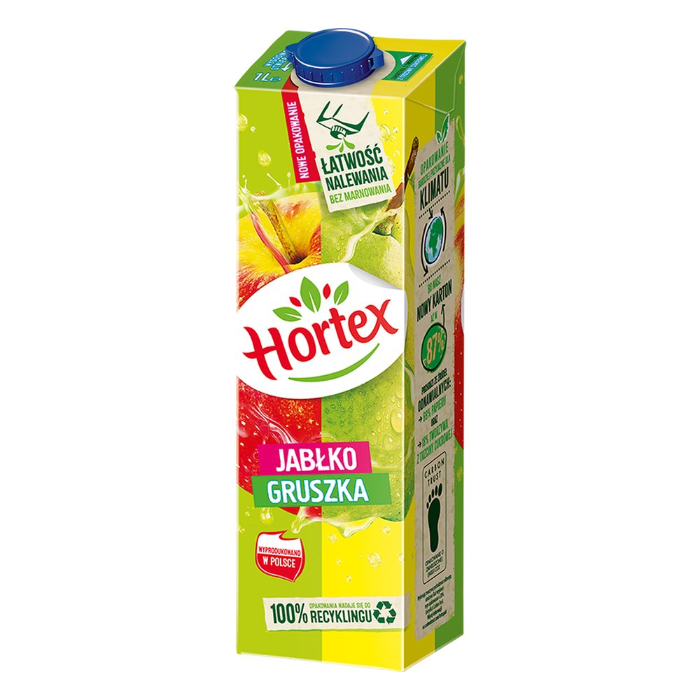 Napój Hortex Sok Jabłko Gruszka 1000 ml