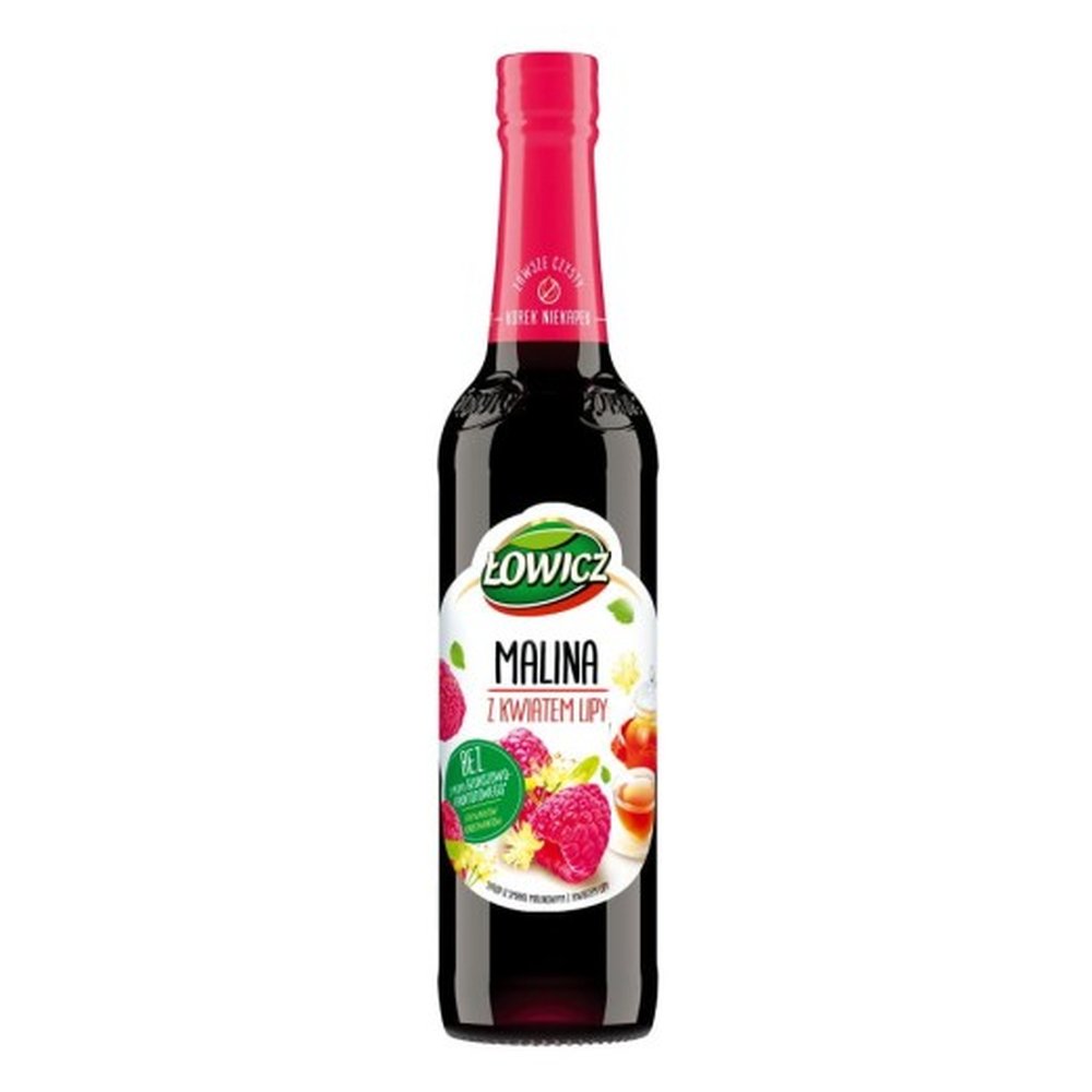 Syrop Łowicz Malina Z Lipą 400 ml