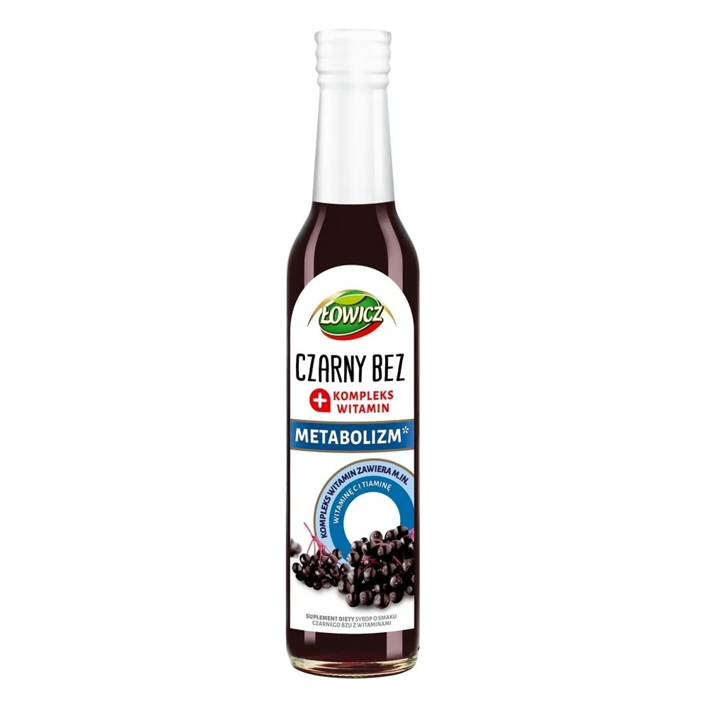 Syrop Łowicz Czarny Bez 250 ml