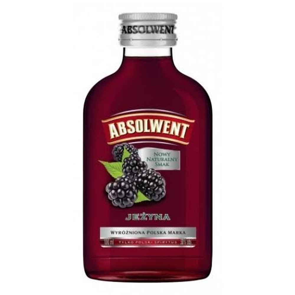 Wódka Absolwent Jeżyna 30% 100 ml