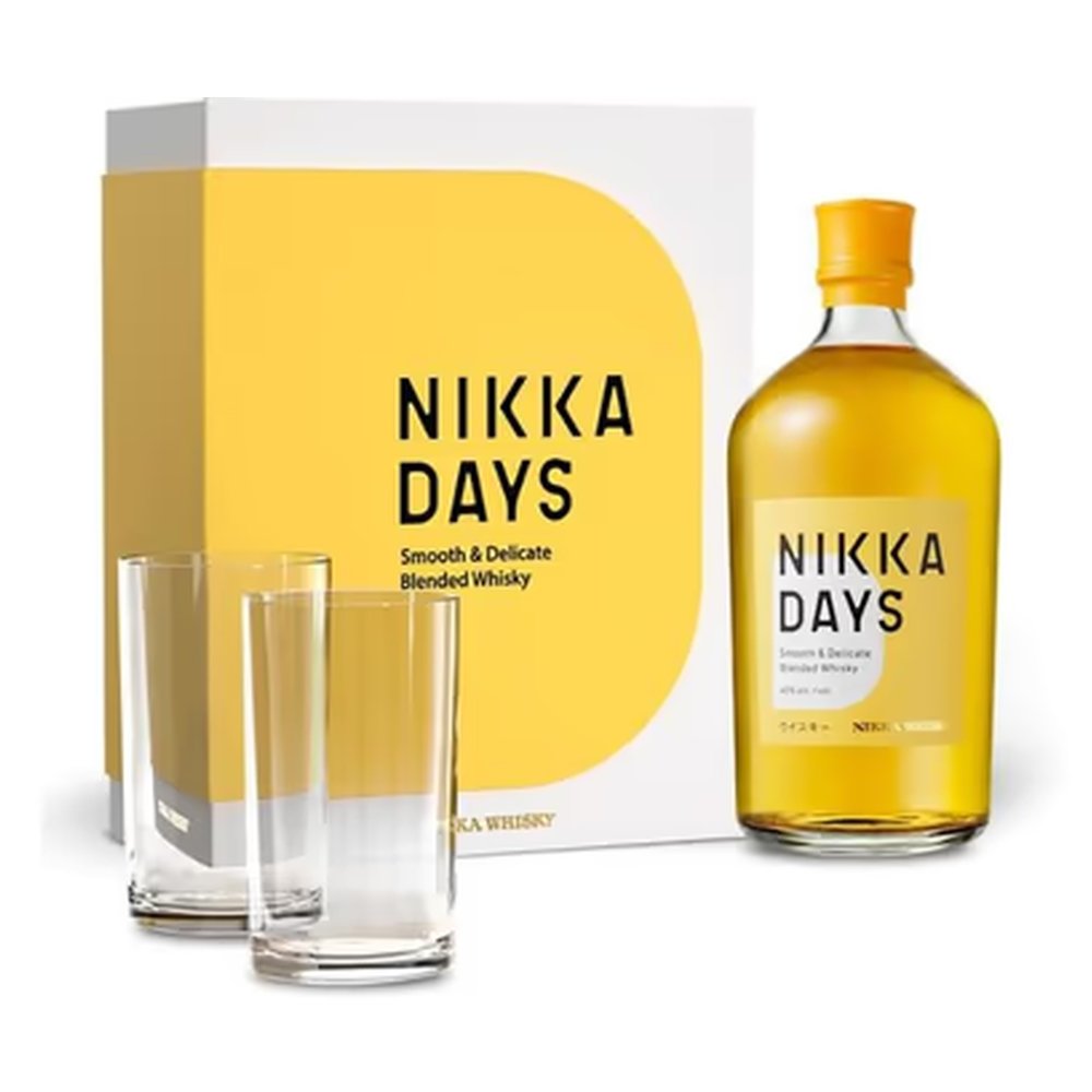 Whisky Nikka Days 40% 700 ml + 2 szklanki