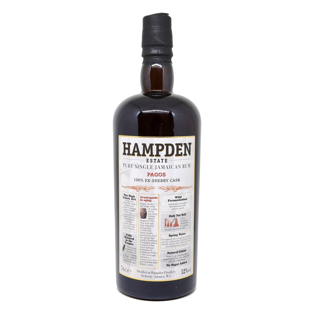 Rum Hampden Pagos Sherry Cask 52% 700 ml