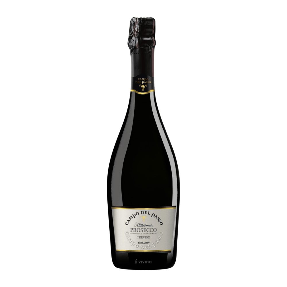 WIno musujące Campo Del Passo Prosecco Extra Dry DOC 11% białe półwytrawne750 ml