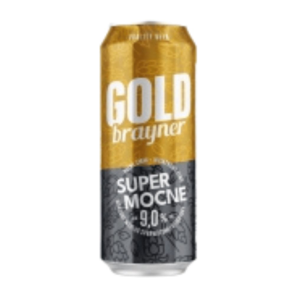 Piwo Goldbrayner Super Mocne 9% 500 ml puszka DRS