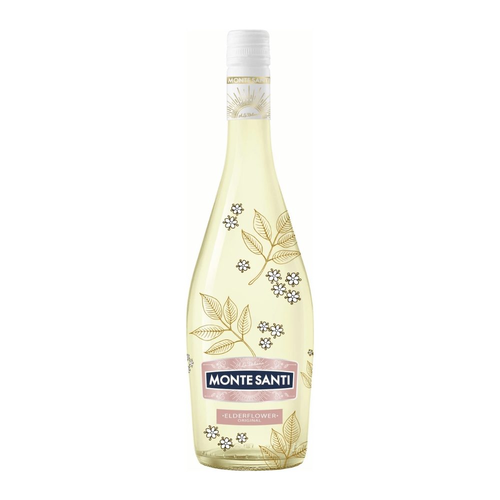 Wino Monte Santi Elderflower Sleeve 10% białe półwytrawne 750 ml