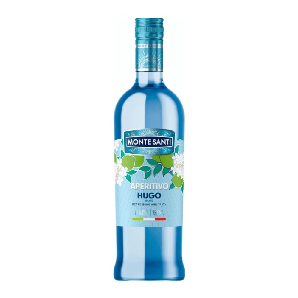 RTD Monte Santi Aperitivo Hugo Blue 10% 750 ml