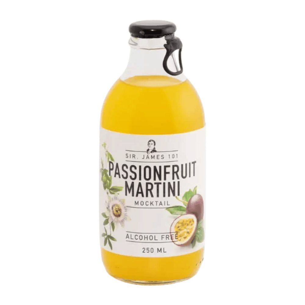 RTD Sir James 101 Passionfruit Martini 0% 250 ml