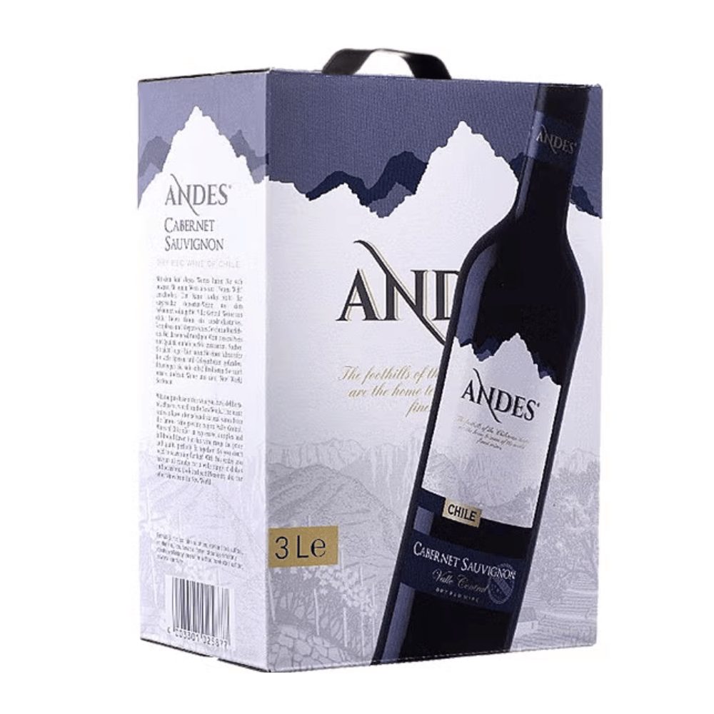 Wino Andes Cabernet Sauvignon 13% czerwone wytrawne 3000 ml