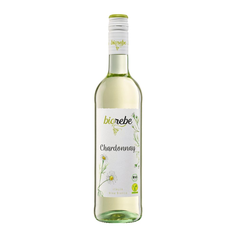 Wino Biorebe Chardonnay IGP 12% białe wytrawne 750 ml