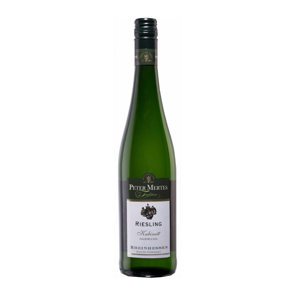Wino Peter Mertes Riesling Kabinett Halbtrocken 11,5% białe półwytrawne 750 ml