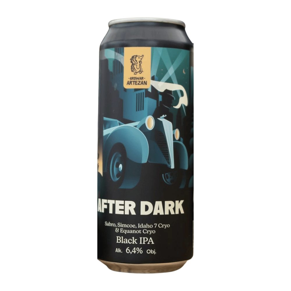 Piwo Artezan After Dark Black IPA 6,4% 500 ml puszka