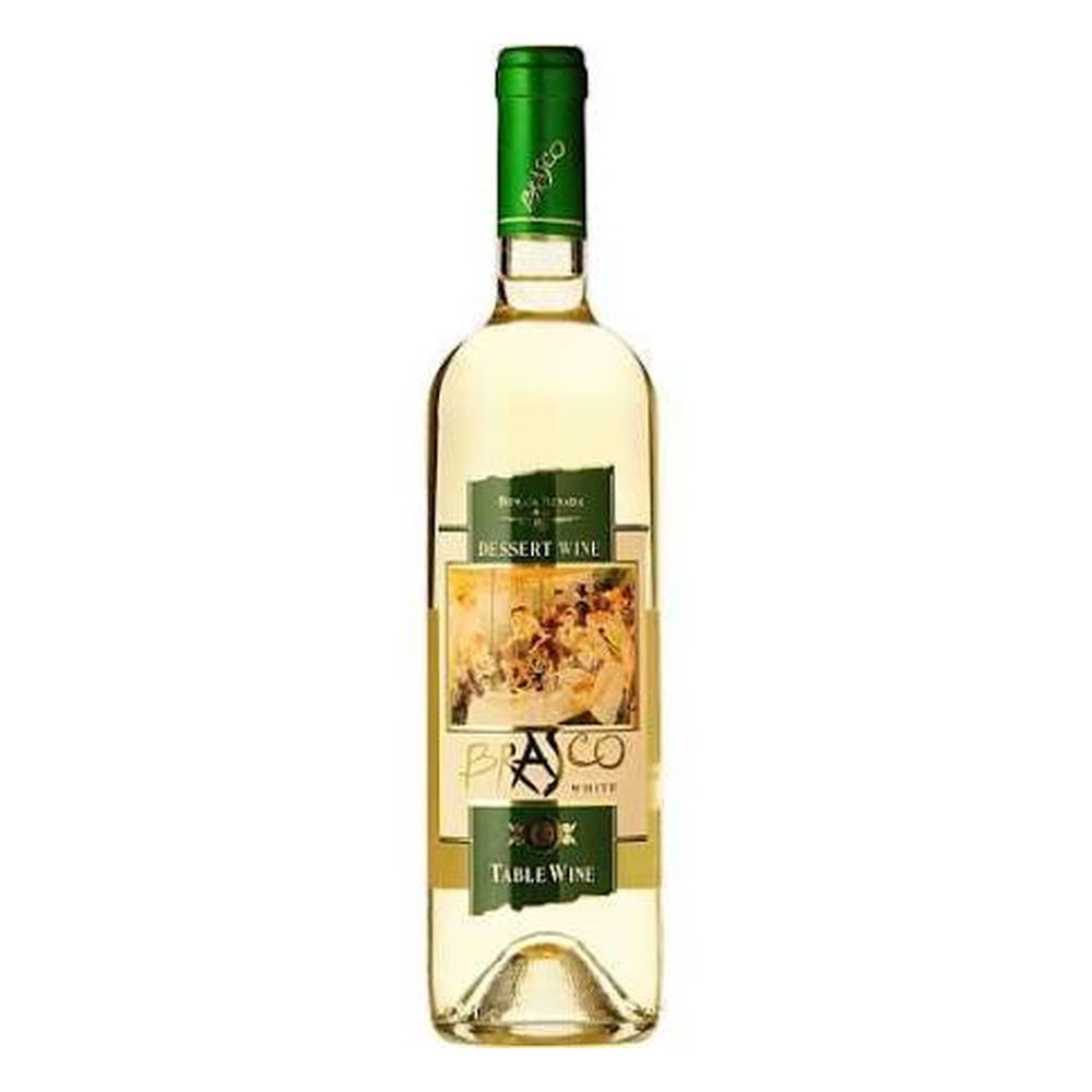 Wino Brasco White 10,5% białe słodkie 750 ml