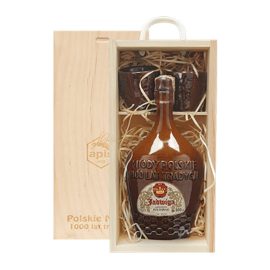 Miód Pitny Jadwiga Półtorak Kamionka 16% 500 ml + 2 czarki
