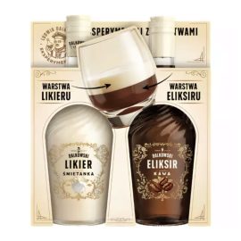 Likier Likier Dalkowski Śmietanka 15% + Eliksir Kawa 10% 350 ml