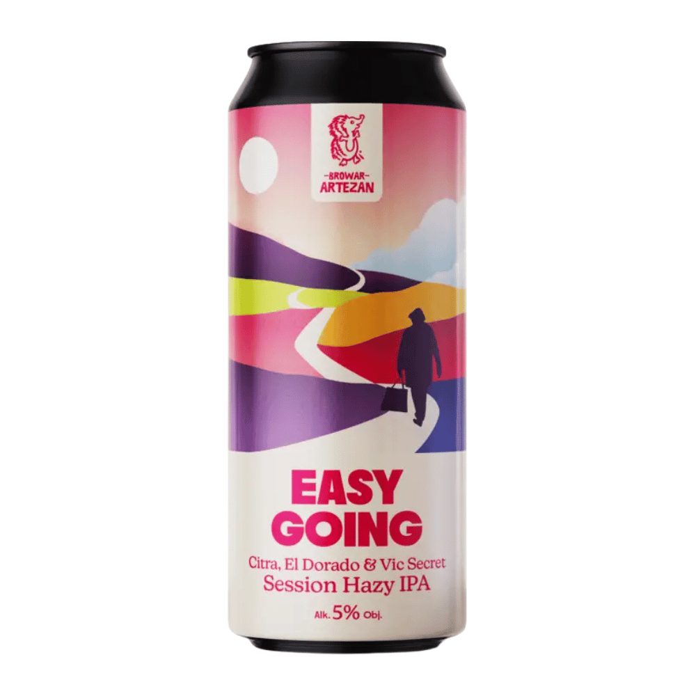 Piwo Artezan Easy Going Session Hazy IPA 5% 500 ml puszka
