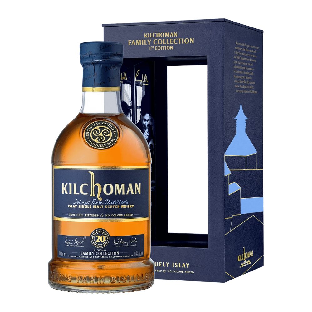 Whisky Kilchoman Family Collection 20YO 1st Edition Bourbon Cask 49,9% 700 ml kartonik