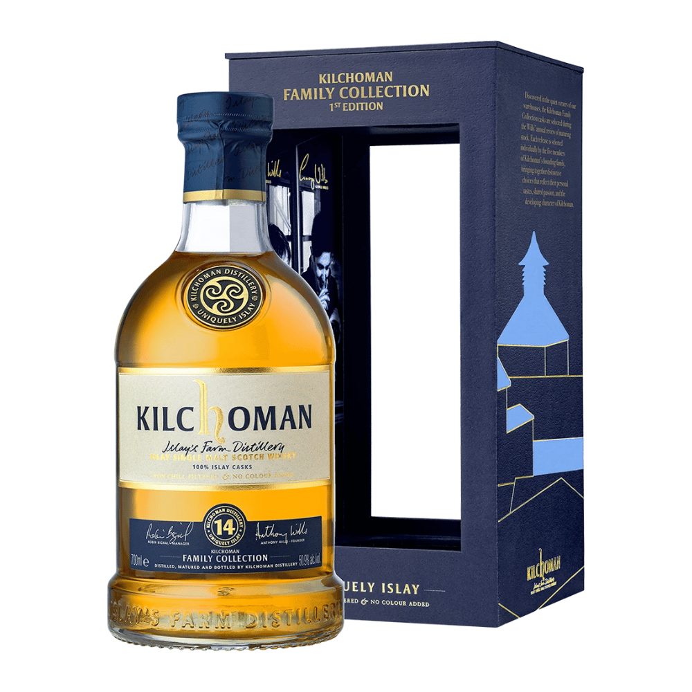 Whisky Kilchoman Family Collection 14YO 1st Edition Bourbon Cask 50,9% 700 ml kartonik